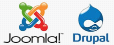 Joomla, Drupal